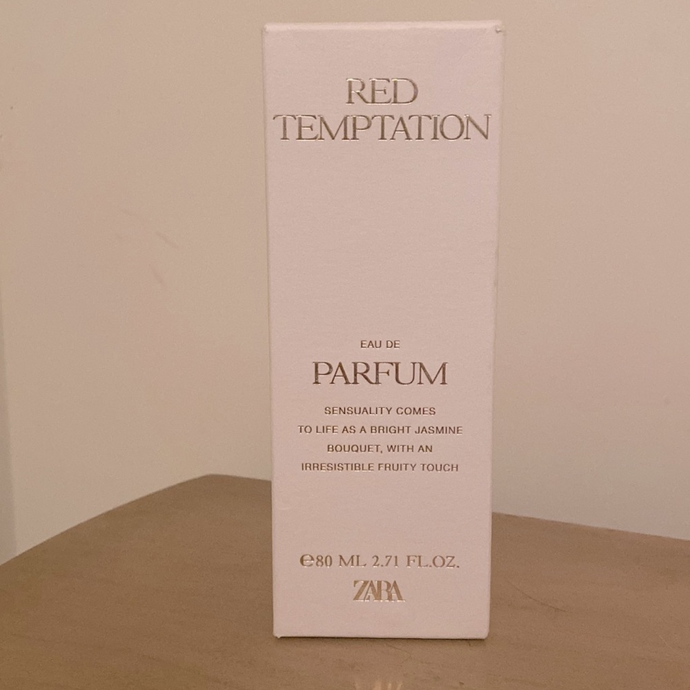 Zara Red Temptation perfume imitation of baccarat rouge